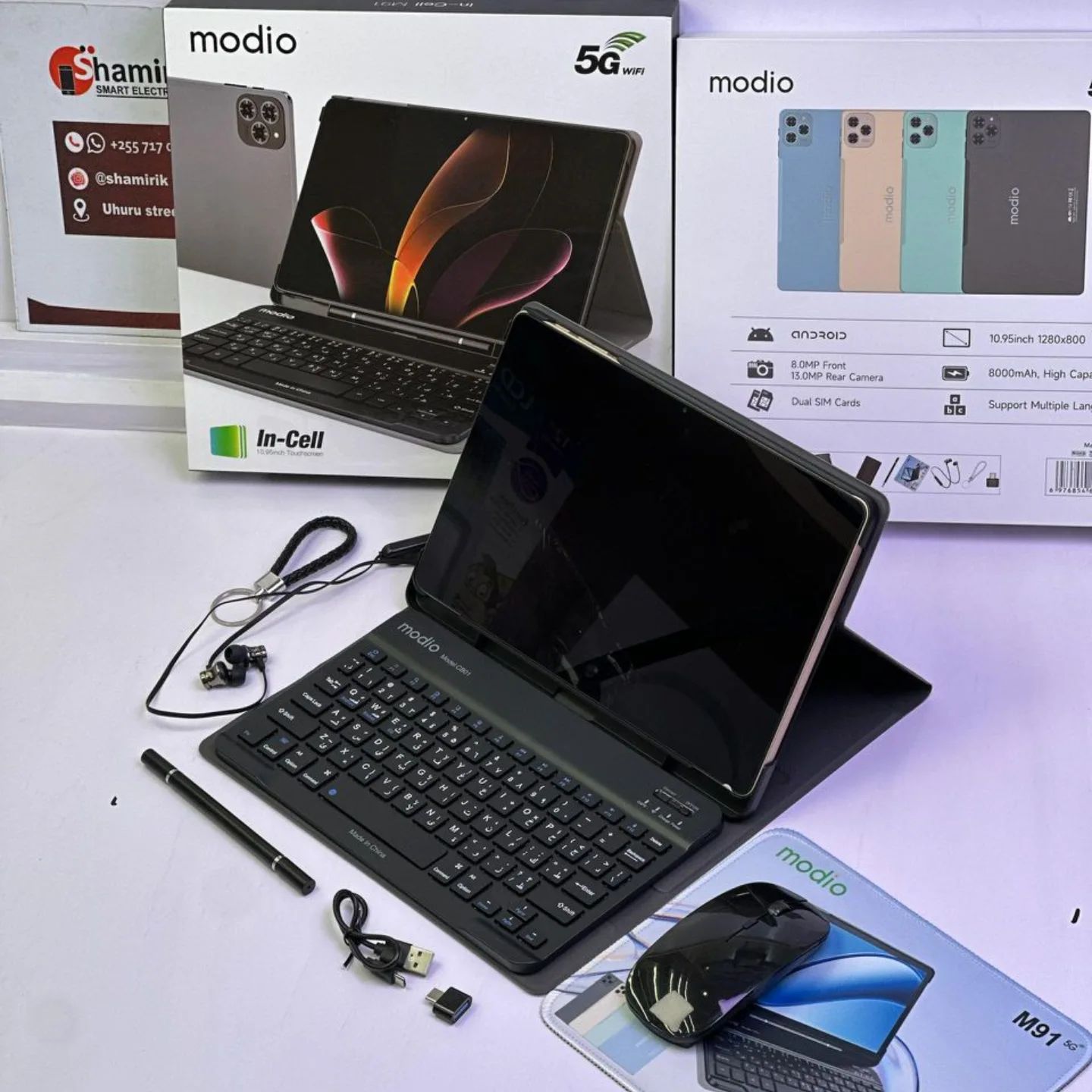 Modio M91 10.95″ Android Tablet – 12GB RAM, 512GB Storage, Dual SIM 5g Kenya - view 3