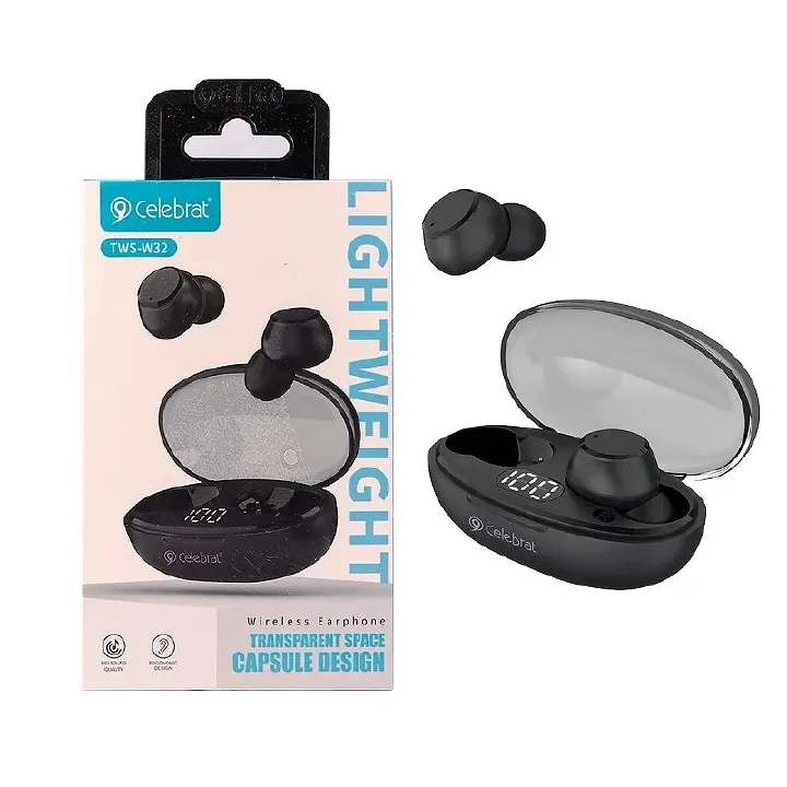 Celebrat W32 semi in-ear TWS Earbuds With HIFI Sound Quality Wireless Bluetooth - view 3