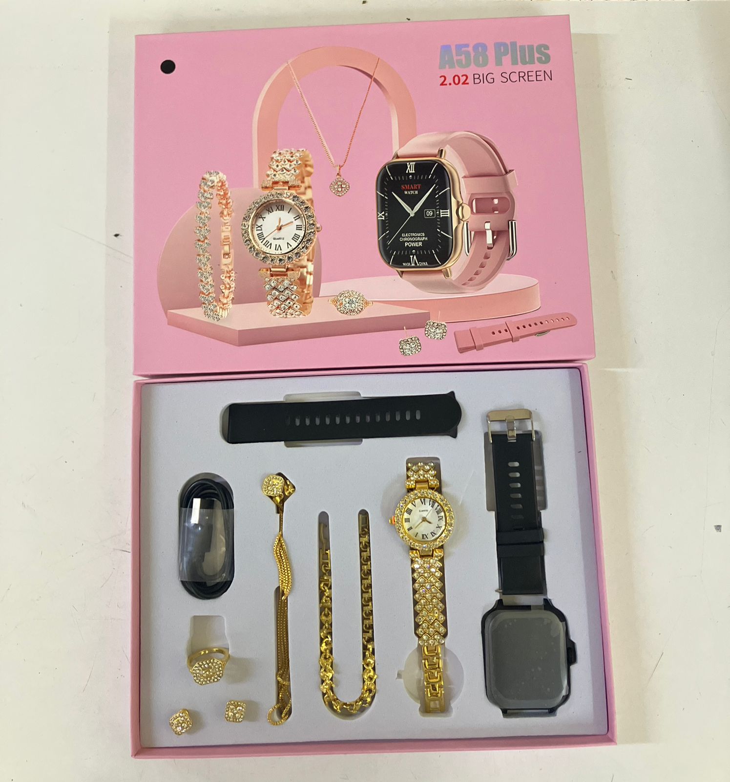 A58 smart watch  7 in one - view 2