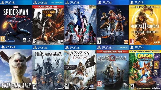 PS4 GAMES PRICE LIST - view 2