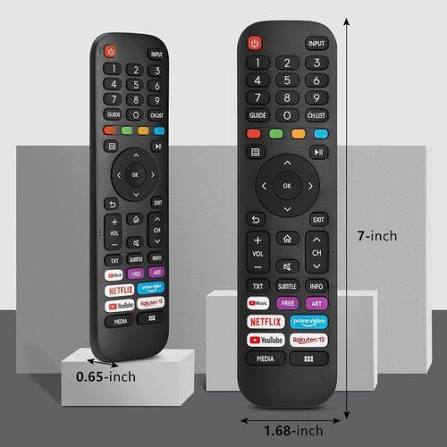 Hisense E7 TV Remote Control – Premium Official Replacement for E7 Series