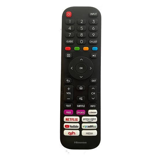 Hisense E6H TV Remote Control – Premium Replacement with Enhanced Features