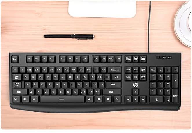 HP K200 Wired Keyboard – Black | Reliable Wired Keyboard