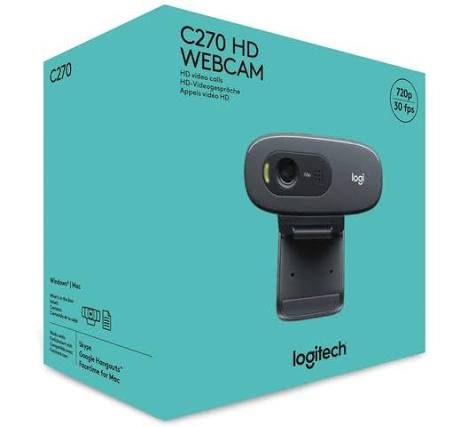 Logitech C270 720p HD Webcam – USB | Affordable HD Webcam