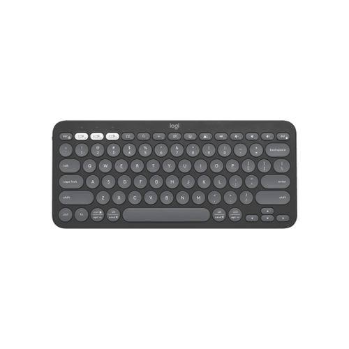 Logitech K380S Multi-Device Bluetooth Keyboard – Graphite | Compact Bluetooth Keyboard