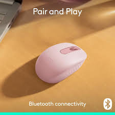 Logitech M196 Bluetooth Mouse – Rose | Compact Bluetooth Mouse