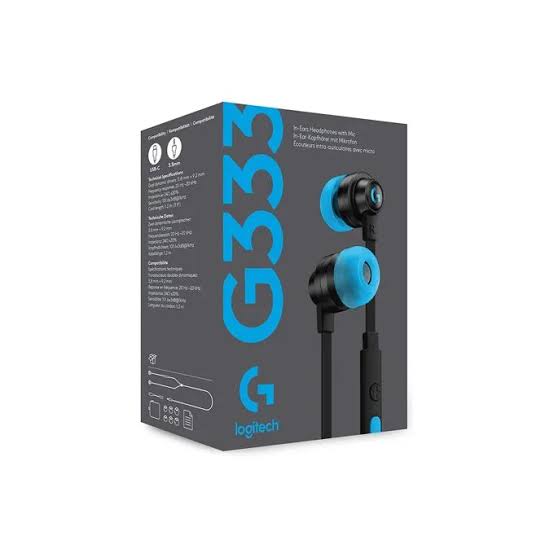 Logitech G333 Wired Gaming Earphones – Premium Gaming Earphones