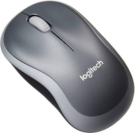 Logitech M185 Wireless Mouse – Swift Grey | Professional Compact Wireless Mouse