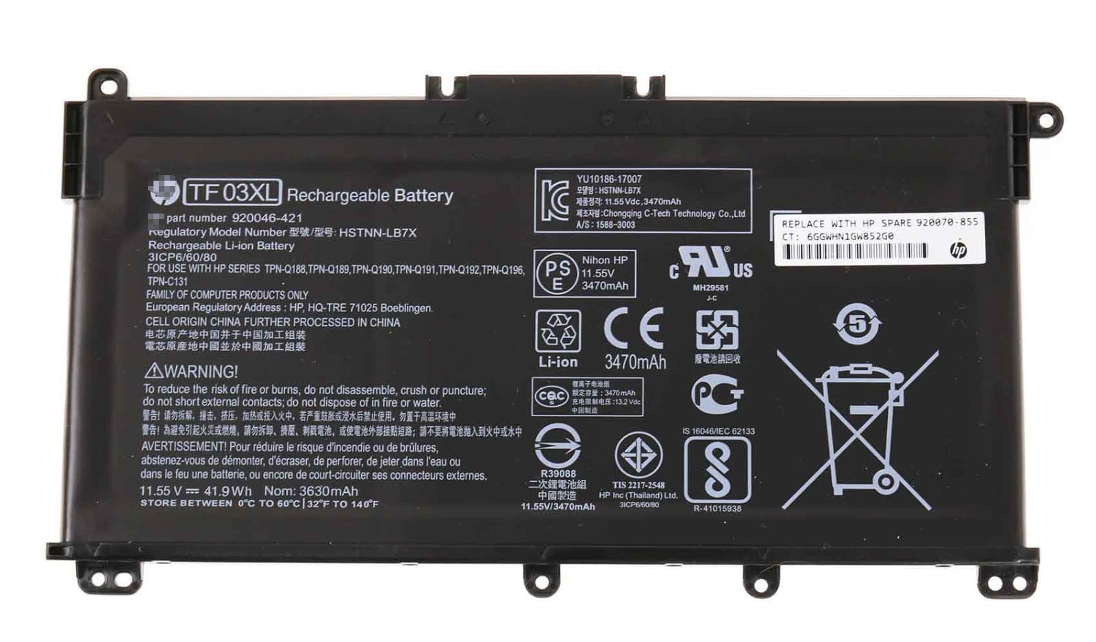 HP Laptop Battery Replacement in Kenya | Original Genuine HP Laptop Batteries