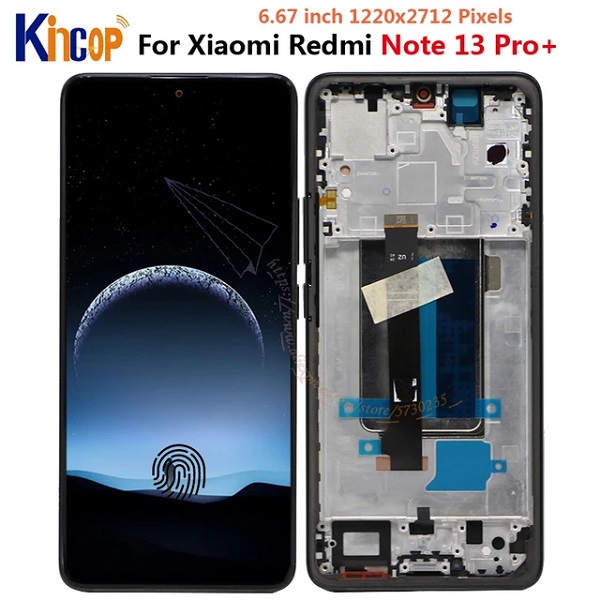 Redmi Note 13 Pro+ Screen Replacement Near Me | 1.5K 120Hz Curved AMOLED Repair