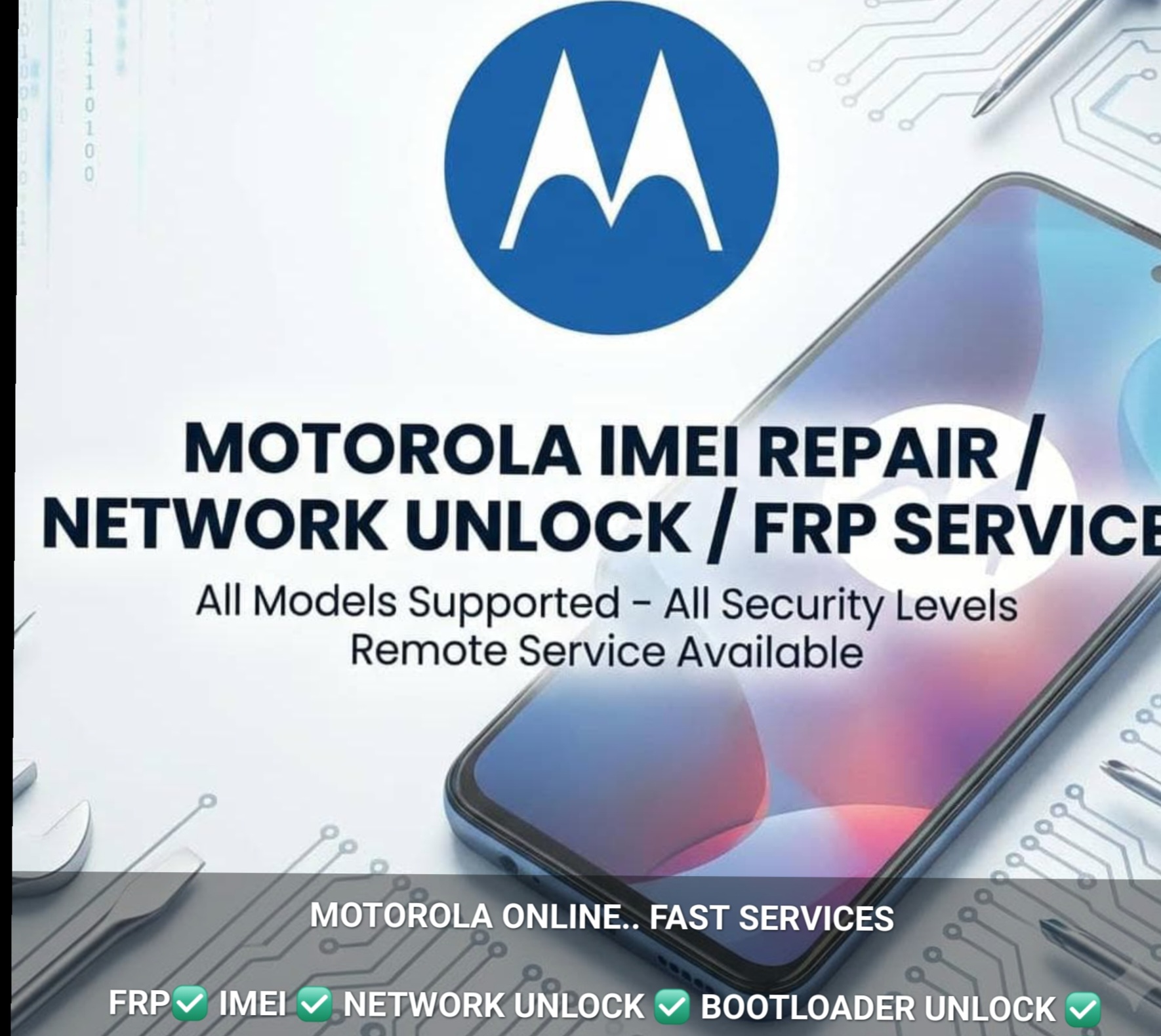 Motorola  software issues
